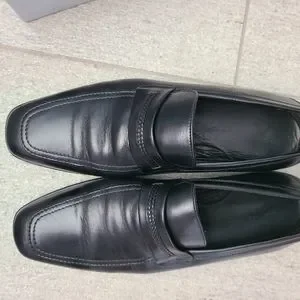 Bruno Magli designer mens shoes new in original box Bruno Magli mens Marcelo Deerskin shoes,black,size Us 12 M  main image 4